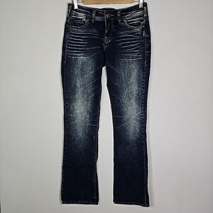 Silver Suki mid rise 29x33 boot cut jeans